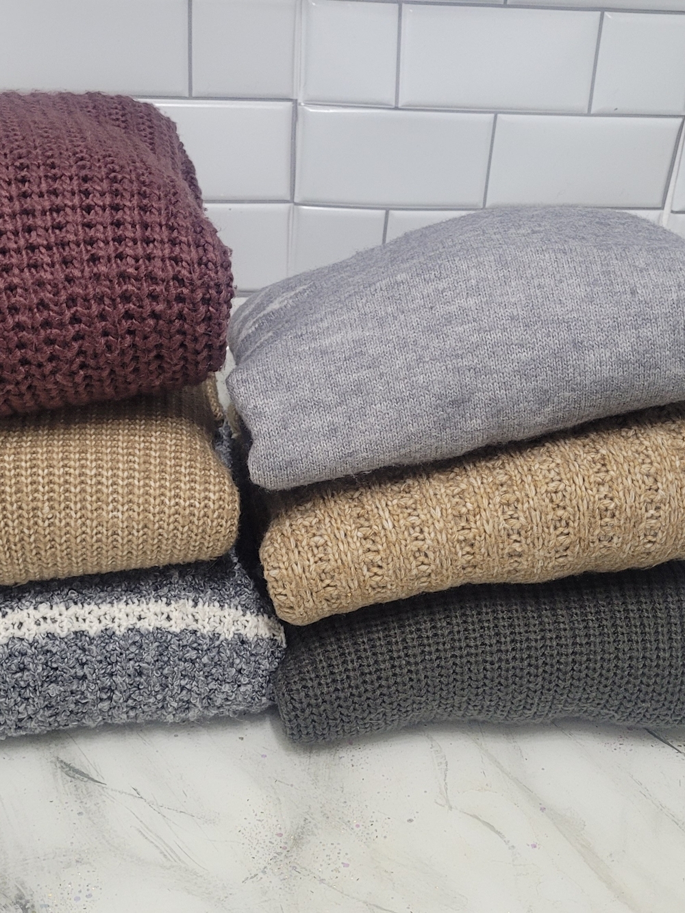 Knit sweater bundle